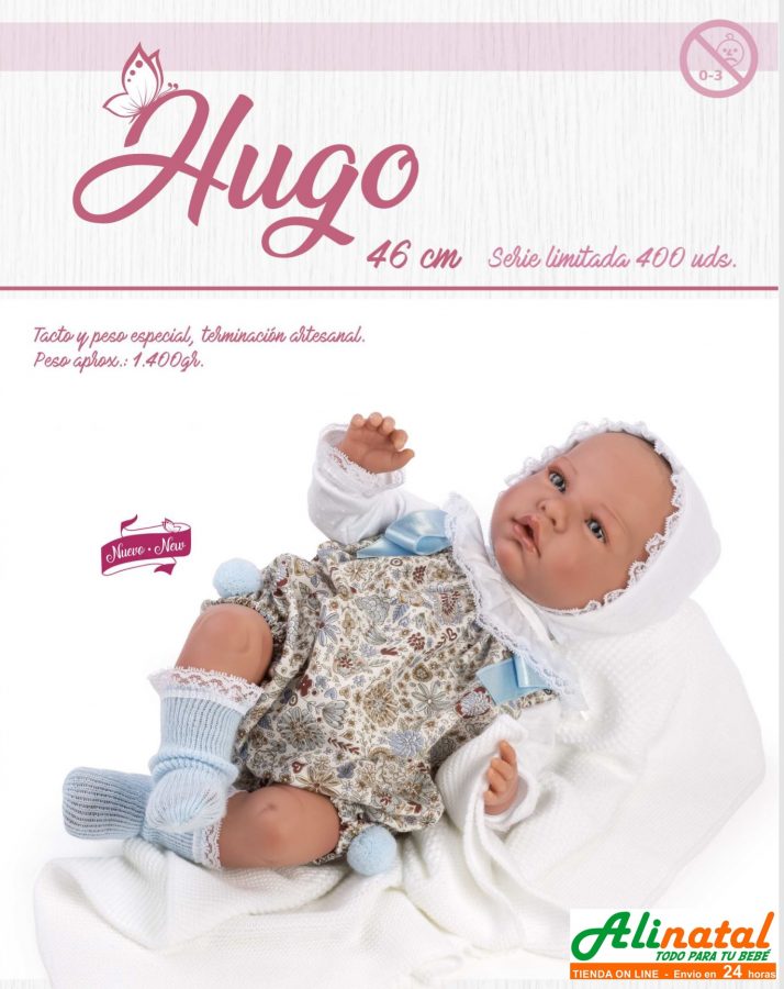 Novedad Hugo muñeco serie limitada de la marca Así.
